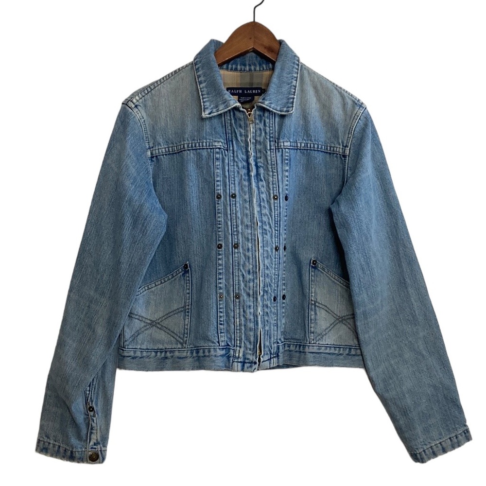Ralph Lauren Light Blue Denim Jean Jacket